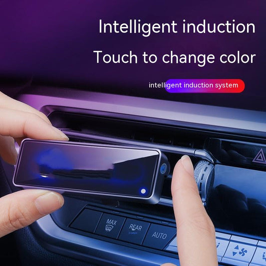 Automobile Aromatherapy Air Outlet Ambience Light LED Auto Perfume Deodorant