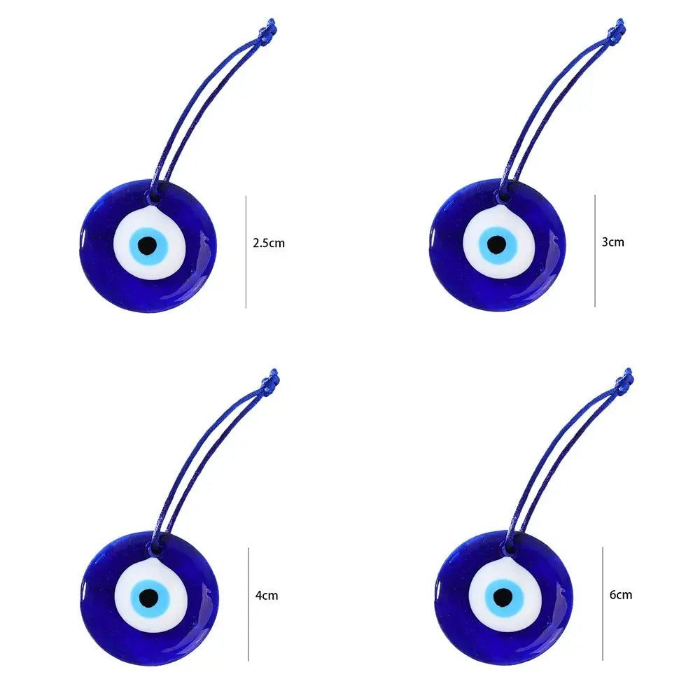 Trendy Kabbalah 1PC Turkish Home Car Auto Accessories Evil Eye Blue Auto Decor Amulet Interior Decor Car Pendant