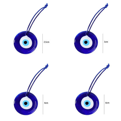 Trendy Kabbalah 1PC Turkish Home Car Auto Accessories Evil Eye Blue Auto Decor Amulet Interior Decor Car Pendant