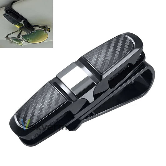 Auto Glasses Holder Portable Ticket Card Clamp Car Sun Visor Sunglasses Clip ABS Eyeglasses Case Car Mout Auto Accessories