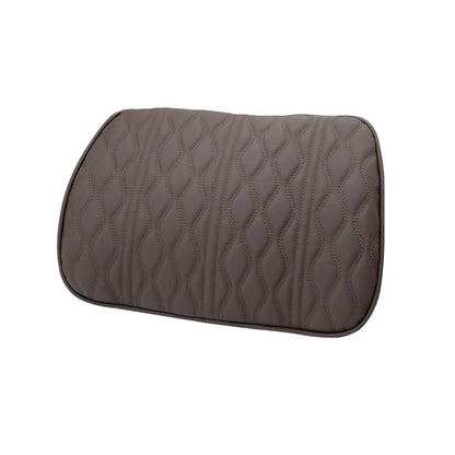 Memory Foam Car Neck Pillow PU Leather Auto Seat Lumbar Support Dropshipping Headrest Cushion Automobile Interior Accessoire