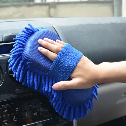 Carsun Microfiber Car Washer Sponge Cleaning Car Care Detailing Brushes Washing Towel Auto Gloves Styling Accessories