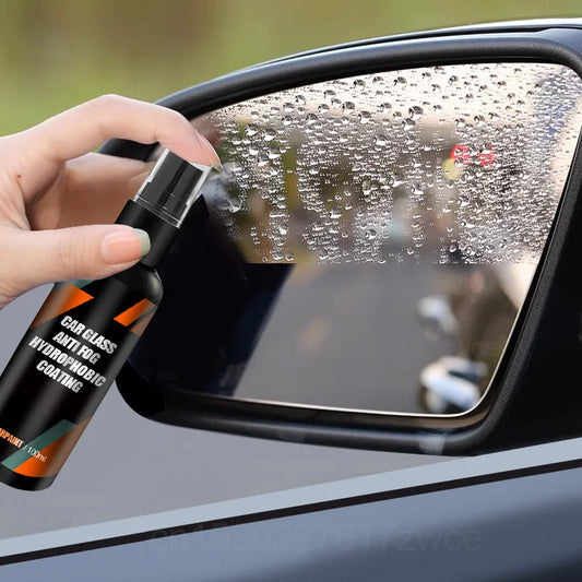 Car Glass Anti-Rain Spray Auto Water repellent Coating Agent Waterproof Rainproof Anti-fog Glass Cleaner Auto Windshield Clear