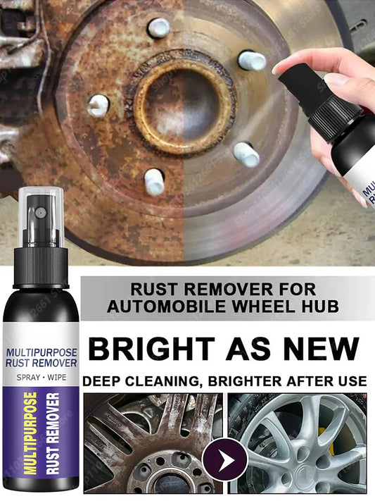 Car Rust Remover Auto Parts Maintenance Cleaner Remove Rust Spray Rapid Derusting Prevent Corrosion