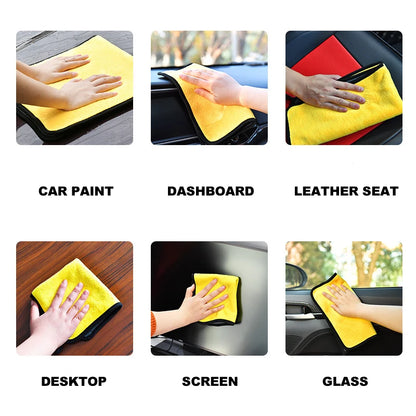 Car Detailing Car Wash Microfiber Towels Auto Detailing Car Products Tools Car Cleaning Microfiber Car Accessories Auto Towel 