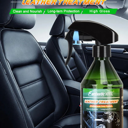 Fantastic Xml Leather Treatment Cleaner Spray Cars Plastic Restore Polish Auto Interior Coating Protection 260ml Liquid