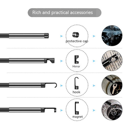 Endoscope industrielle flexible pour réparation automobile